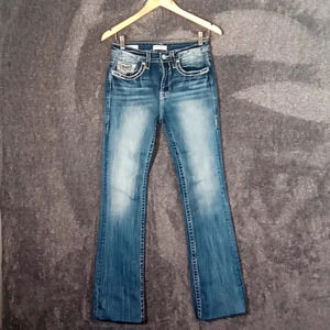 Vigoss Madison boot cut women's blue denium jeans size 26